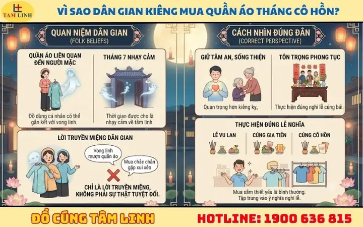 Có Nên Mua Quần Áo Cúng Cô Hồn Không? Hướng Dẫn Chọn Mua Và Chuẩn Bị Lễ Vật Chuẩn Phong Thủy Có Nên Mua Quần Áo Cúng Cô Hồn Không? Hướng Dẫn Chọn Mua Và Chuẩn Bị Lễ Vật Chuẩn Phong Thủy