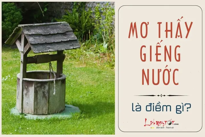 Điềm Báo Từ Giấc Mơ Thấy Múc Nước, Xách Nước Hoặc Uống Nước Giếng