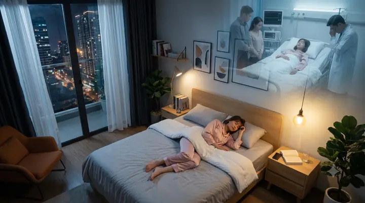 Các Vấn Đề Hô Hấp Khi Ngủ Làm Tăng Tần Suất Xuất Hiện Ác Mộng