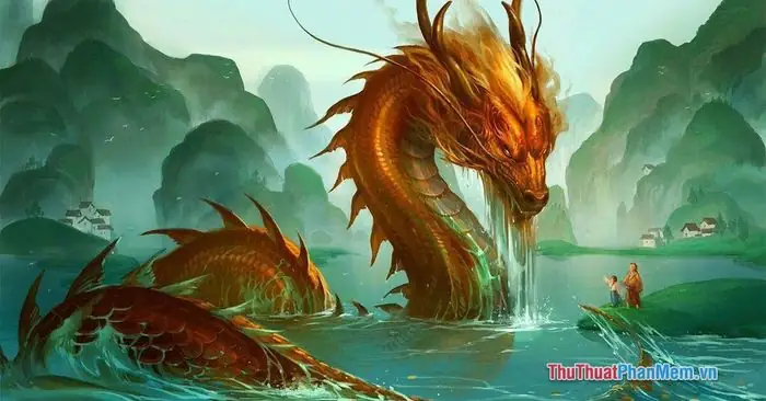 Con Rồng Khổng Lồ Dưới Nước Mang Lại Tài Lộc Lớn Con Rồng Khổng Lồ Dưới Nước Mang Lại Tài Lộc Lớn