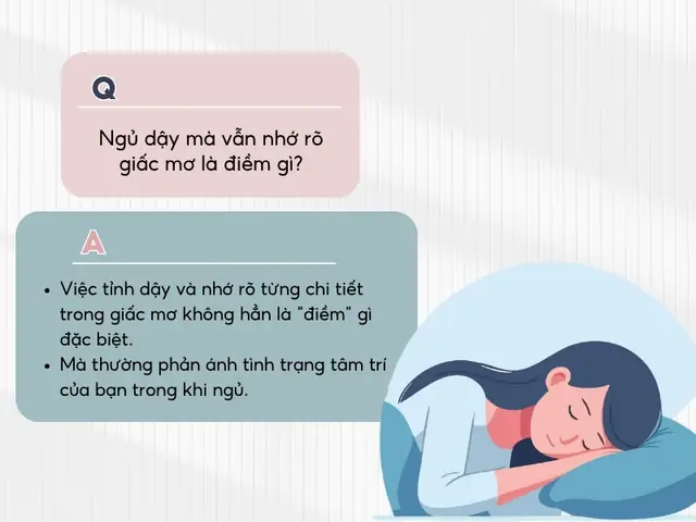 Ngủ Dậy Mà Vẫn Nhớ Rõ Giấc Mơ Là Điểm Gì? Nguyên Nhân Khoa Học Và Ý Nghĩa Ngủ Dậy Mà Vẫn Nhớ Rõ Giấc Mơ Là Điểm Gì? Nguyên Nhân Khoa Học Và Ý Nghĩa