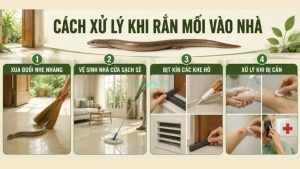 Rắn Mối Vào Nhà Là Điềm Báo Gì? Giải Mã Ý Nghĩa Phong Thủy Tốt Hay Xấu